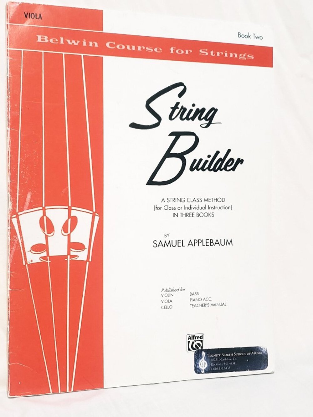 String Builder Class Method Viola Alfred Sheet Music Book Two Samuel Applebaum